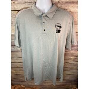 5.11 Tactical Archer Gray Short Sleeve Polo SHS Helicopter Logo Size XL
